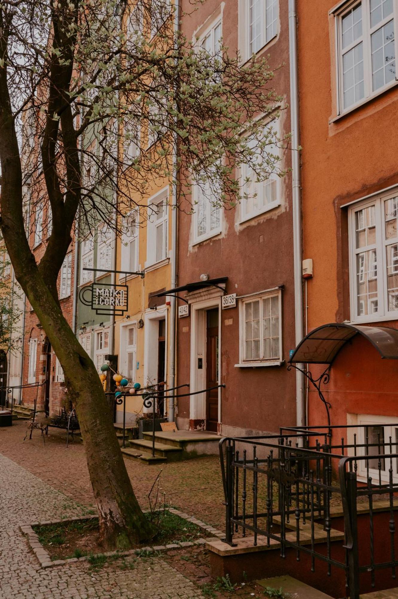 Ferienwohnung Lemon Tree Apartament Sw Ducha Danzig Exterior foto