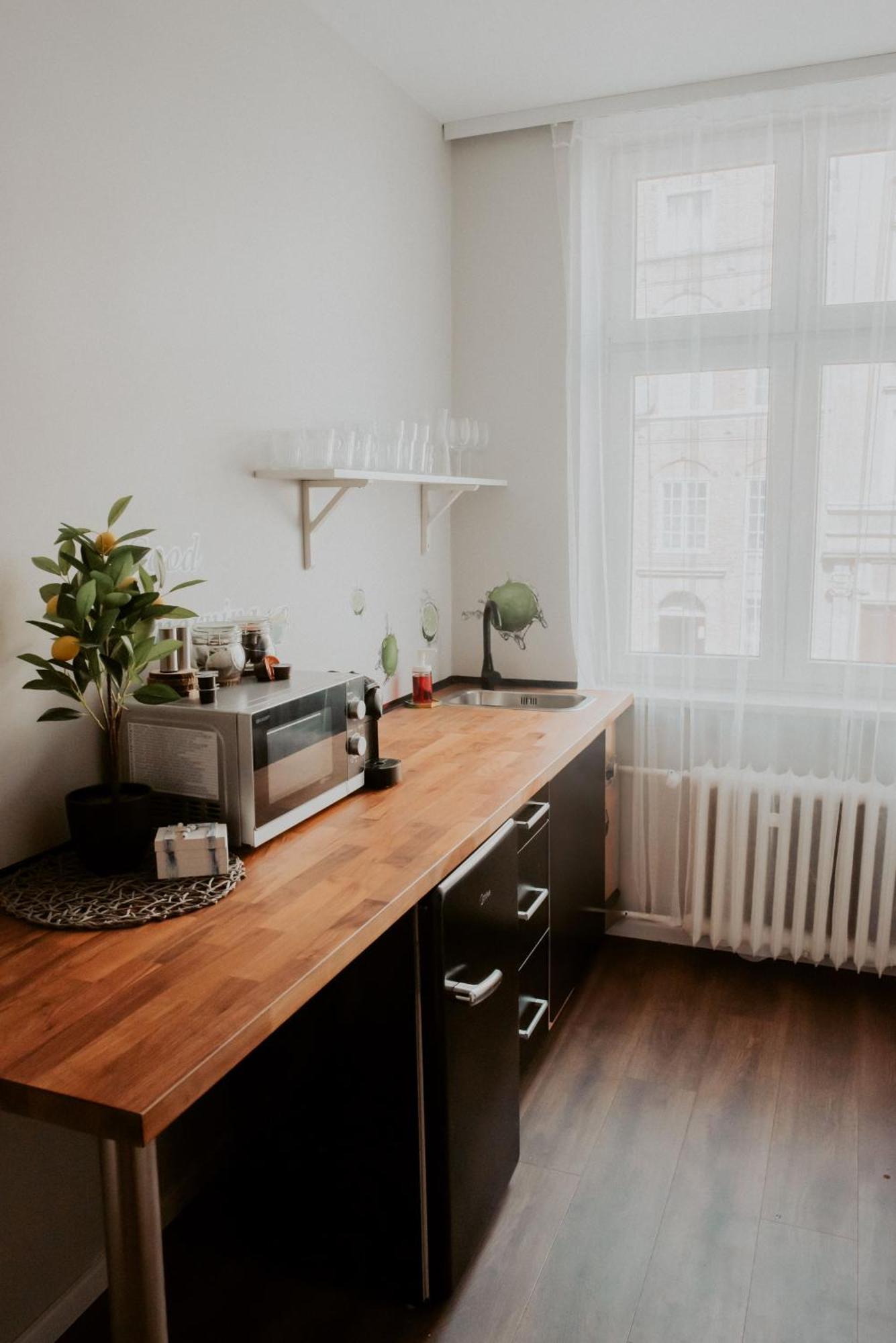 Ferienwohnung Lemon Tree Apartament Sw Ducha Danzig Exterior foto